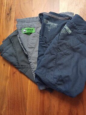 Bundle Grey Scrub Tops
